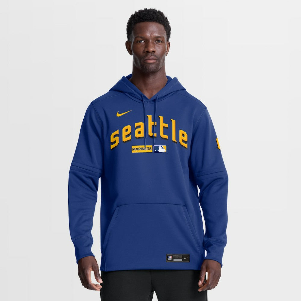 Seattle Mariners Nike Authentic Collection City Connect Therma-FIT Hoodie Online