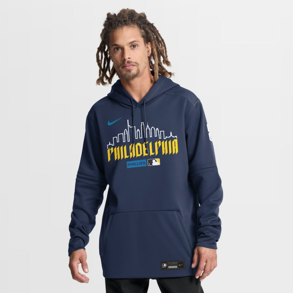 Philadelphia Phillies Nike Authentic Collection City Connect Therma-FIT Hoodie Lifestyle
