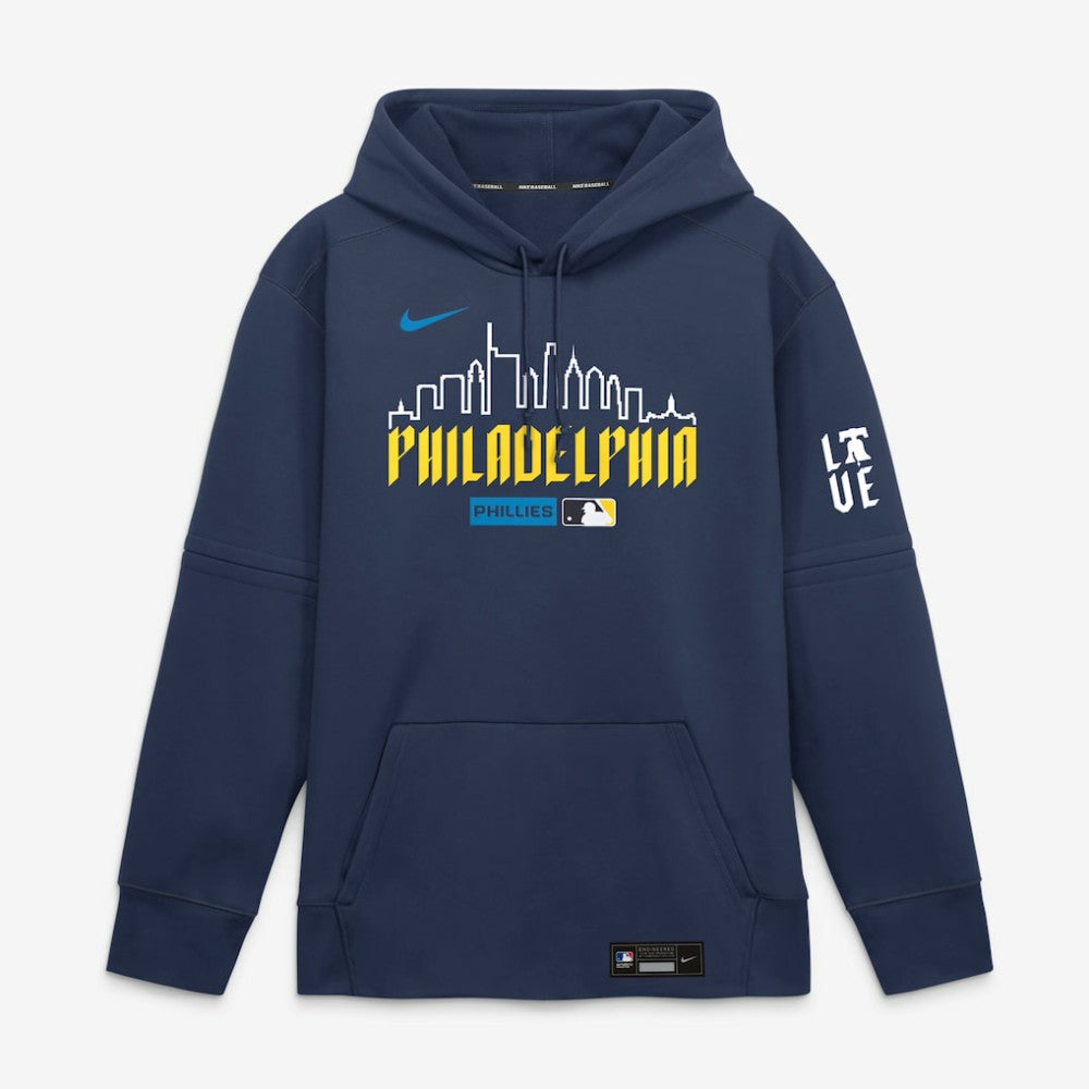Philadelphia Phillies Nike Authentic Collection City Connect Therma-FIT Hoodie Lifestyle
