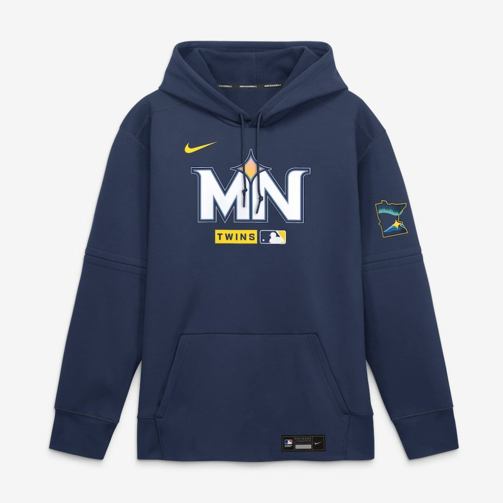 Minnesota Twins Nike Authentic Collection City Connect Therma-FIT Hoodie Sale