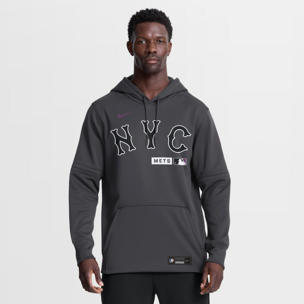 New York Mets Nike Authentic Collection City Connect Therma-FIT Hoodie Near Me