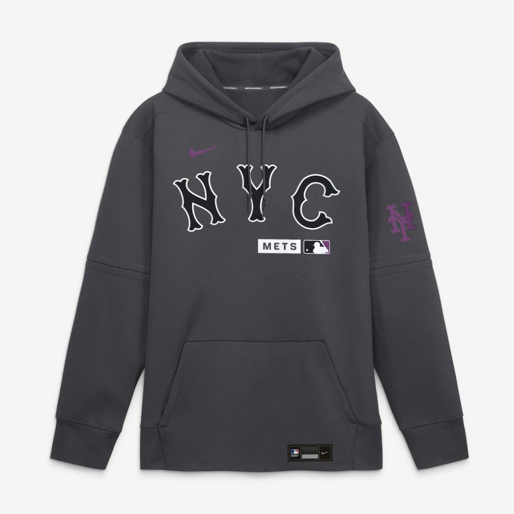 New York Mets Nike Authentic Collection City Connect Therma-FIT Hoodie Near Me
