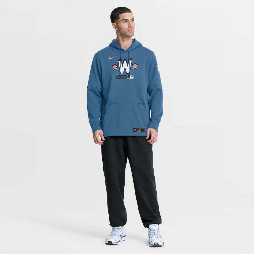 Washington Nationals Nike Authentic Collection City Connect Therma-FIT Hoodie discount