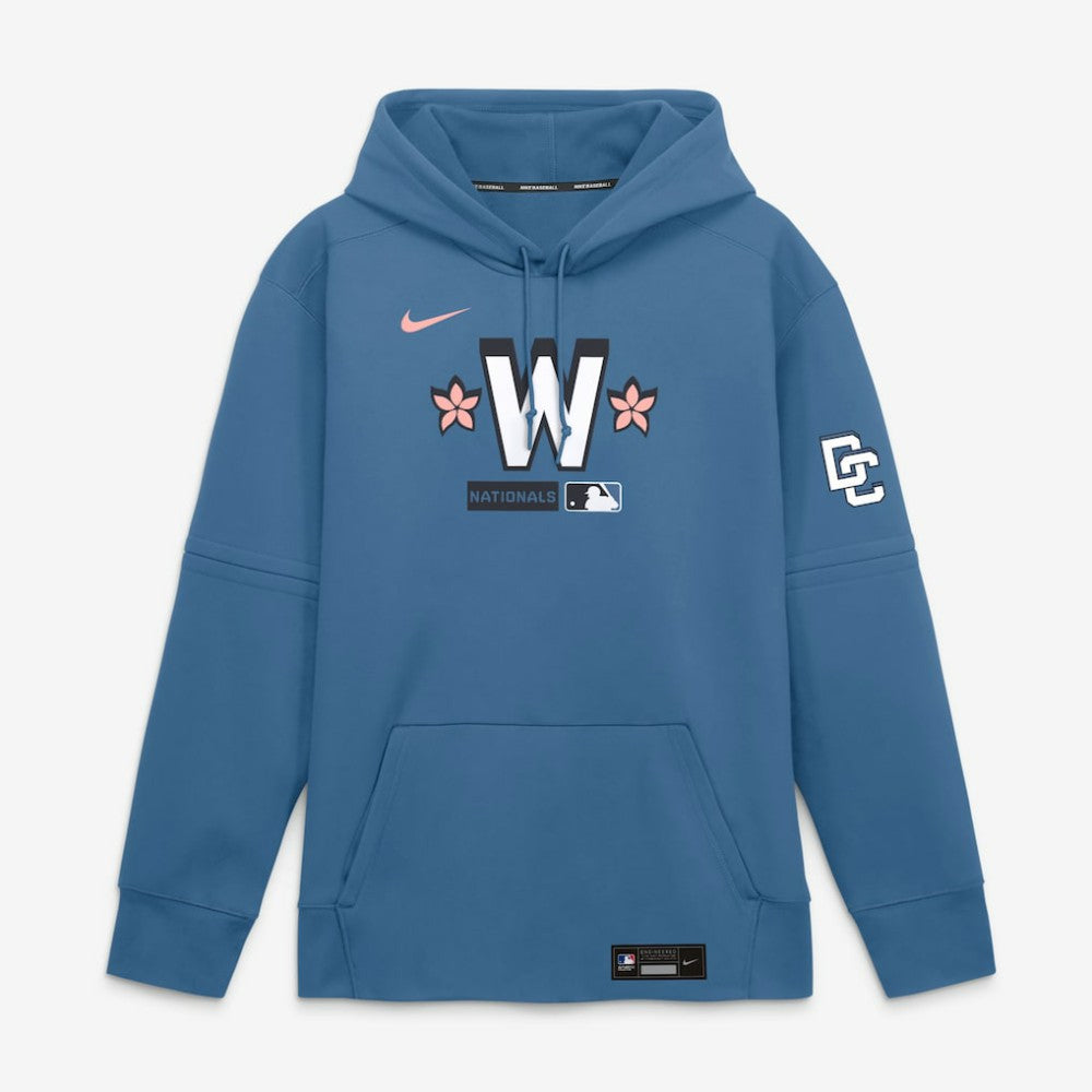 Washington Nationals Nike Authentic Collection City Connect Therma-FIT Hoodie discount