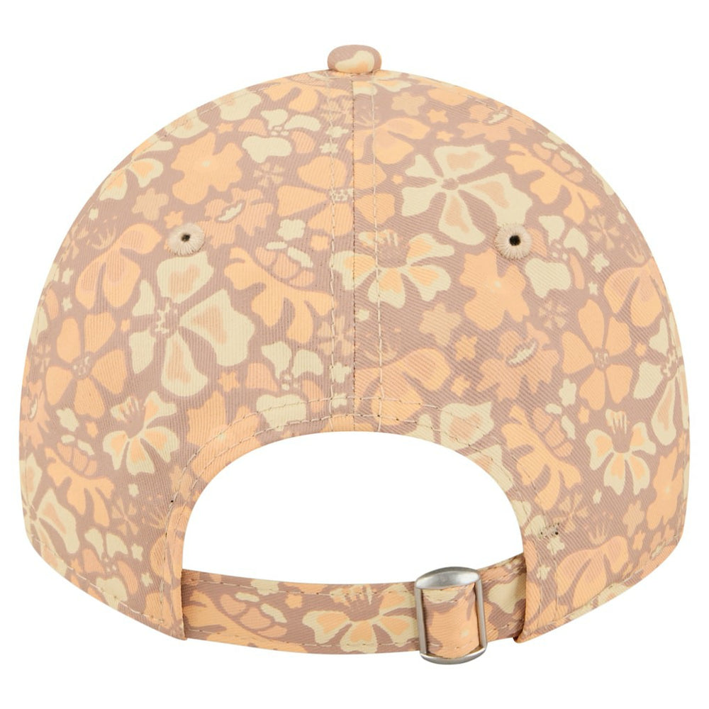 Chicago Bears New Era Women's Floral 9TWENTY Adjustable Hat Tan - NFL