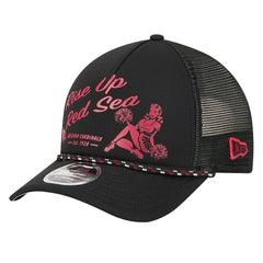 Arizona Cardinals New Era Gas Station 9FORTY A-Frame M-Crown Adjustable Trucker Hat Black - NFL