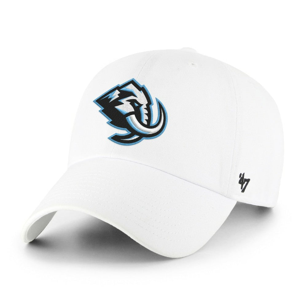 Utah Mammoth - '47 Clean Up Adjustable Hat White