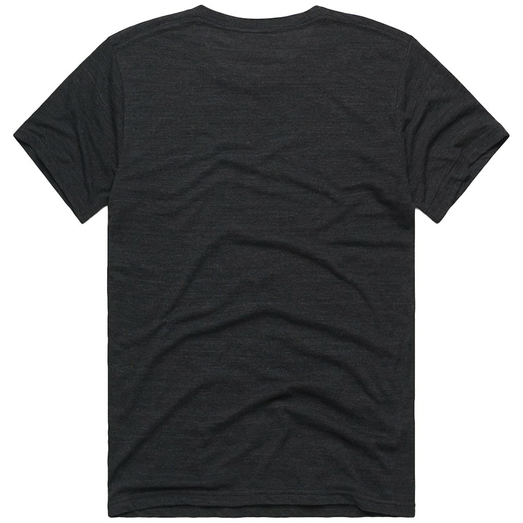 NBA - New York Knicks Homage On Fire Tri-Blend T-Shirt - Charcoal