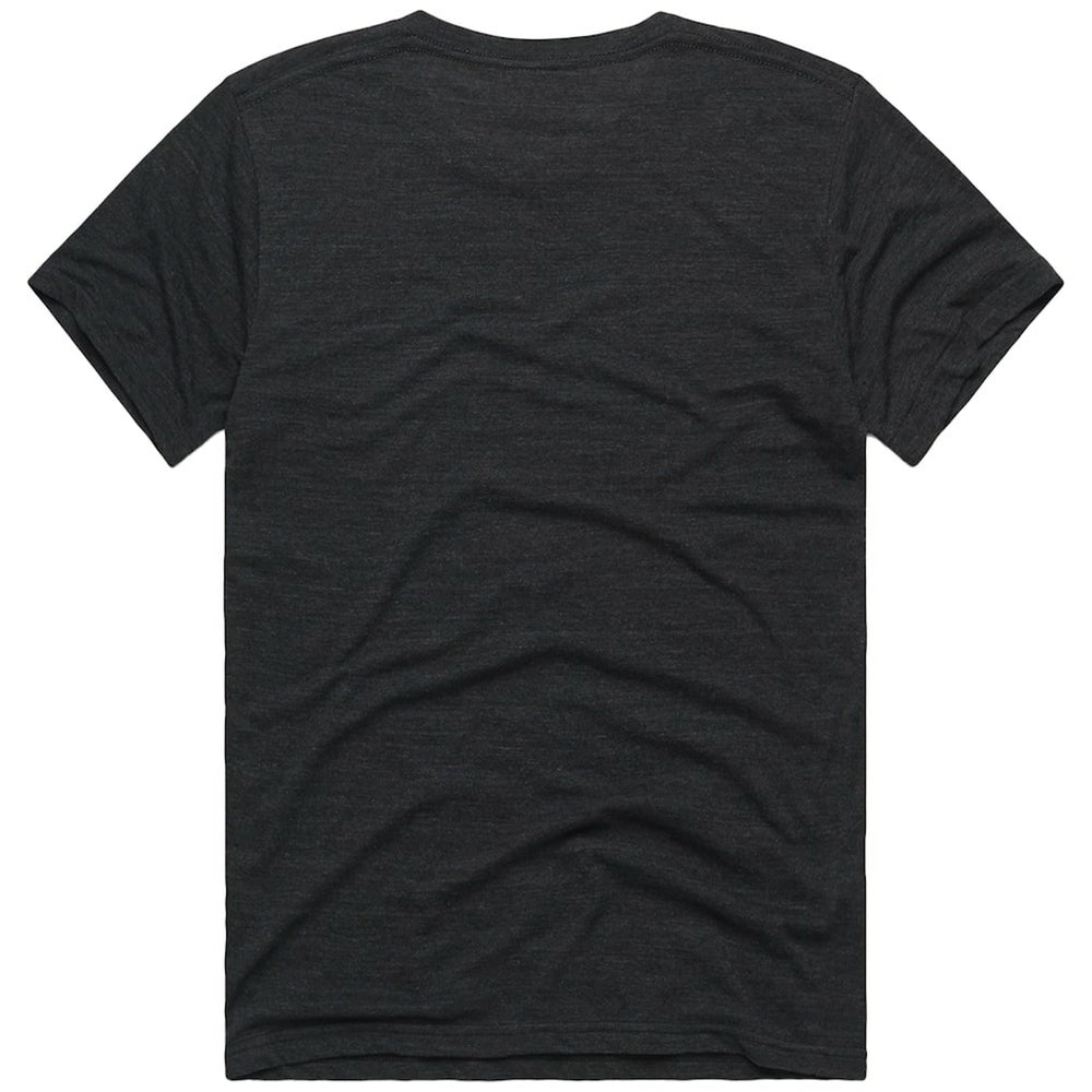 NBA - New York Knicks Homage On Fire Tri-Blend T-Shirt - Charcoal