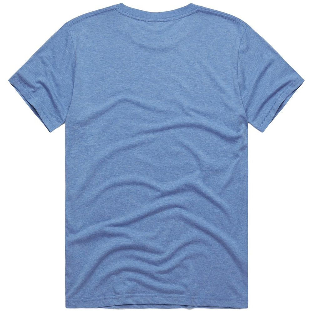 NBA - New York Knicks Homage Script Tri-Blend T-Shirt - Blue