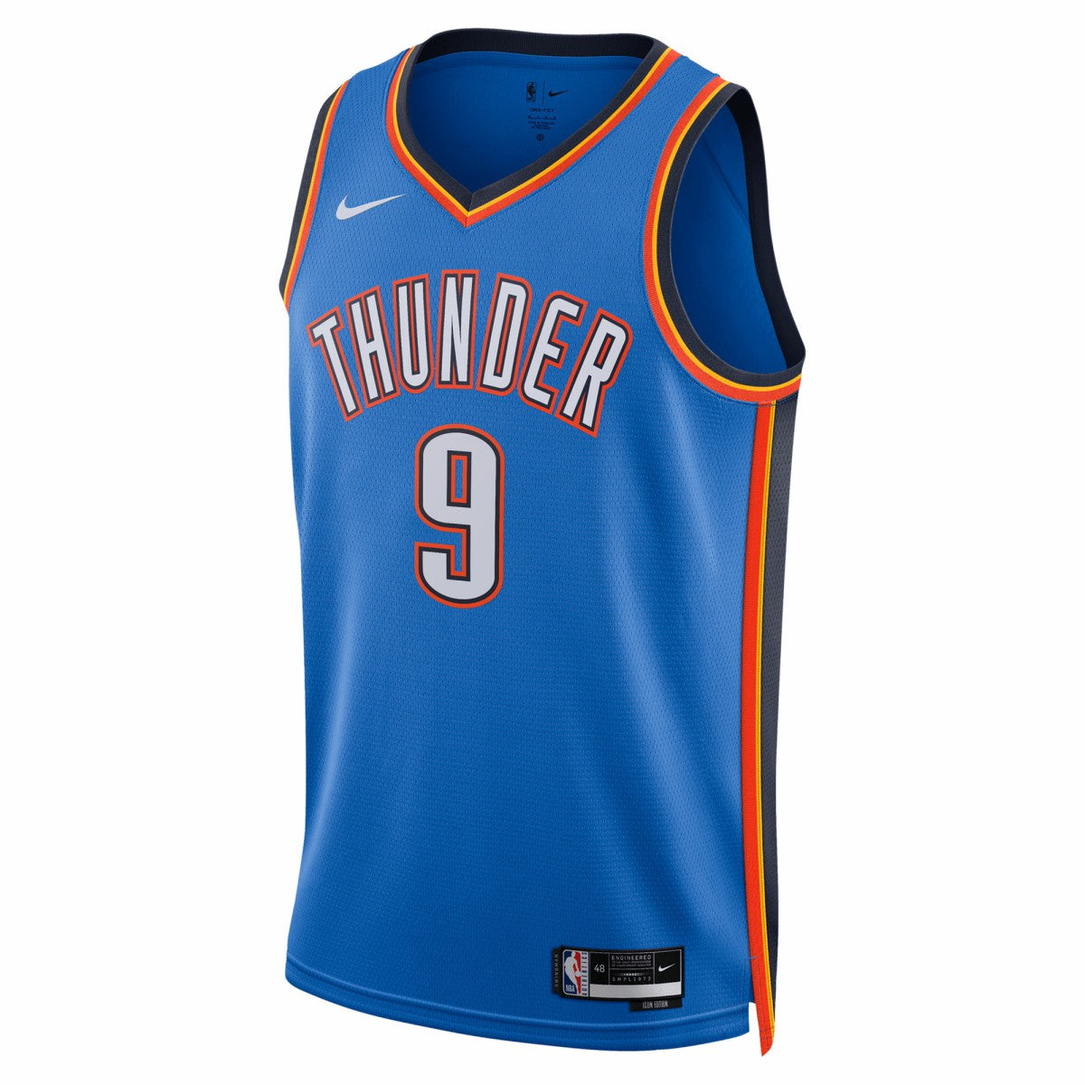 Nike - Alex Caruso Oklahoma City Thunder Unisex 2025 NBA Finals Swingman Jersey - Icon Edition - Blue