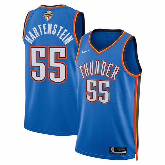 Isaiah Hartenstein Oklahoma City Thunder Unisex 2025 NBA Finals Swingman Jersey - Icon Edition - Blue | NBA Jerseys
