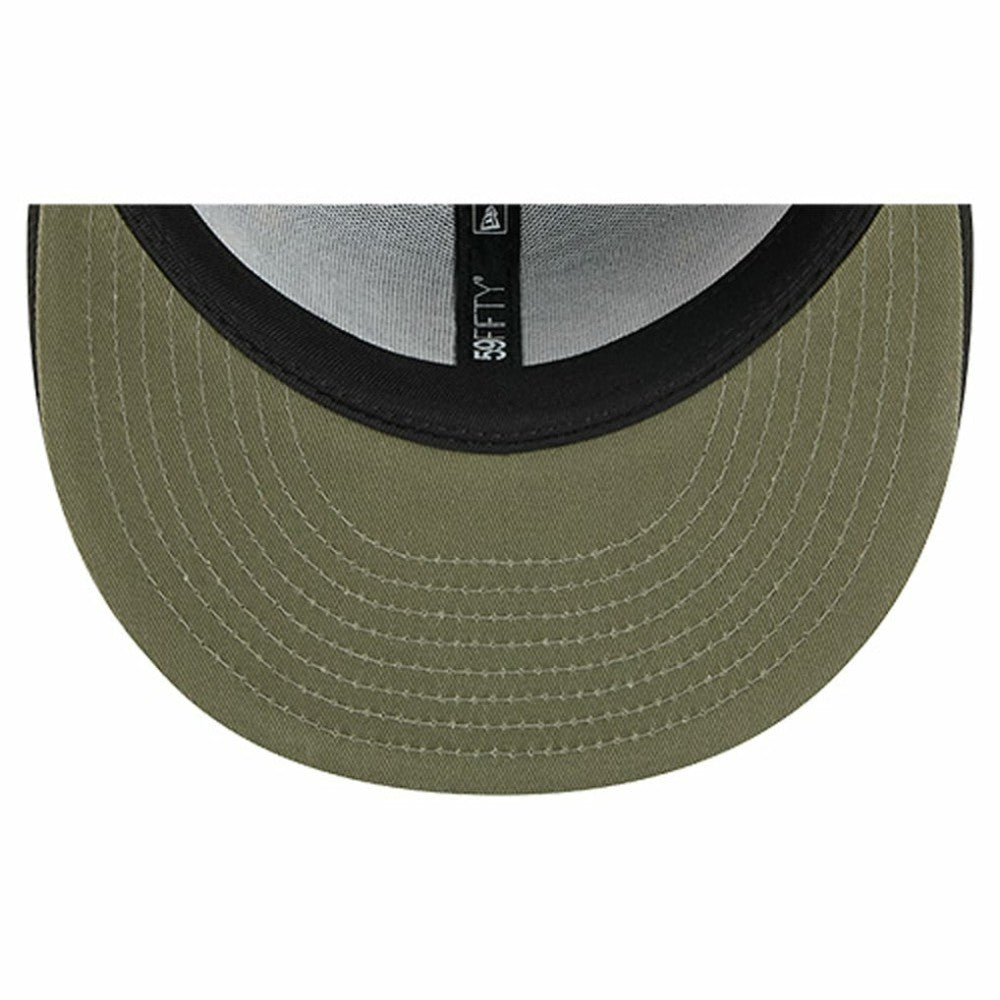 Boston Bruins New Era Military Appreciation Digital Camo Stars 59FIFTY Fitted Hat Black