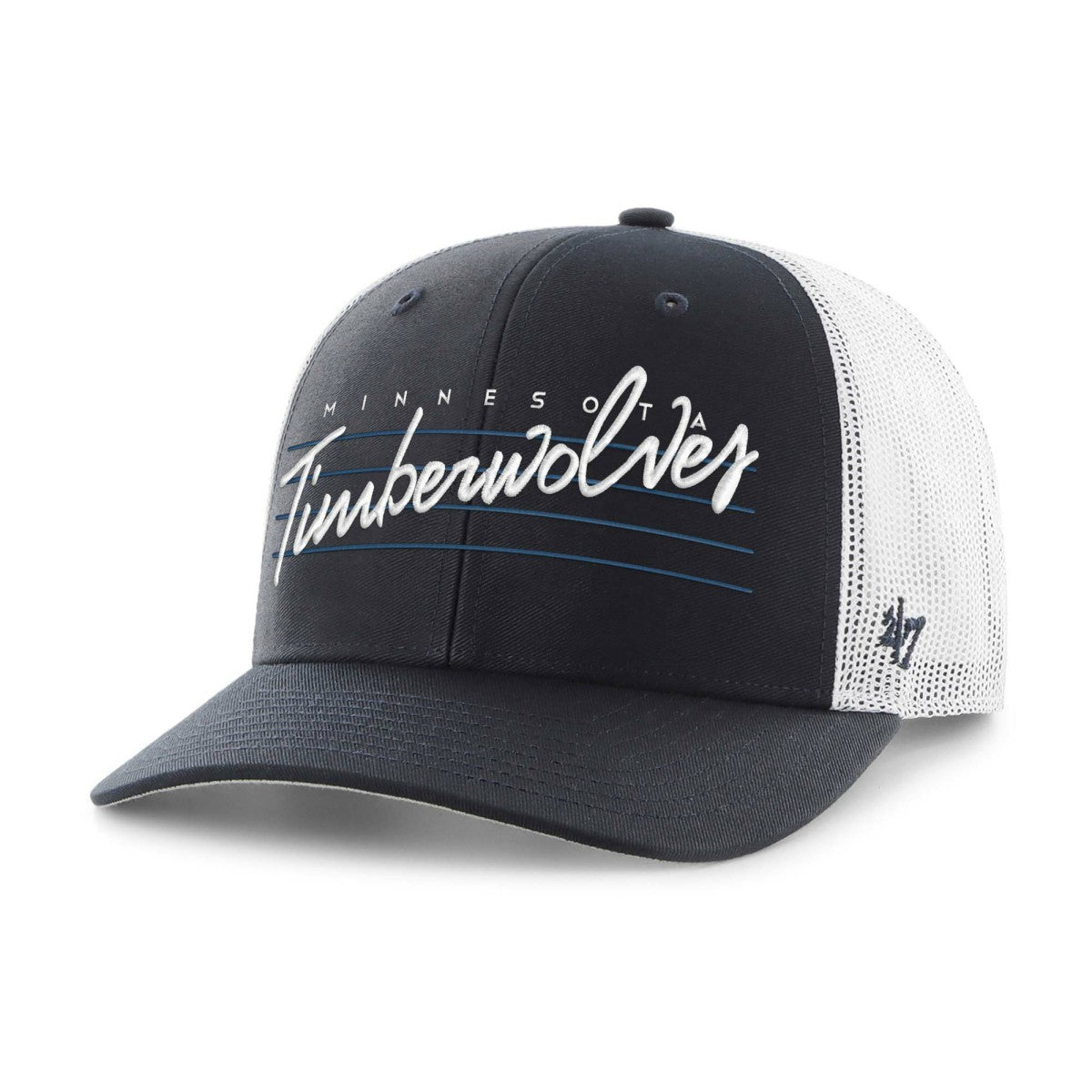 47 brand - Minnesota Timberwolves '47 Downburst Trucker Adjustable Hat - Navy