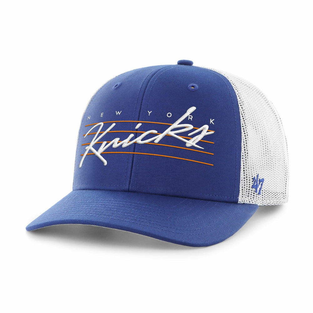 47 brand - New York Knicks '47 Downburst Trucker Adjustable Hat - Blue