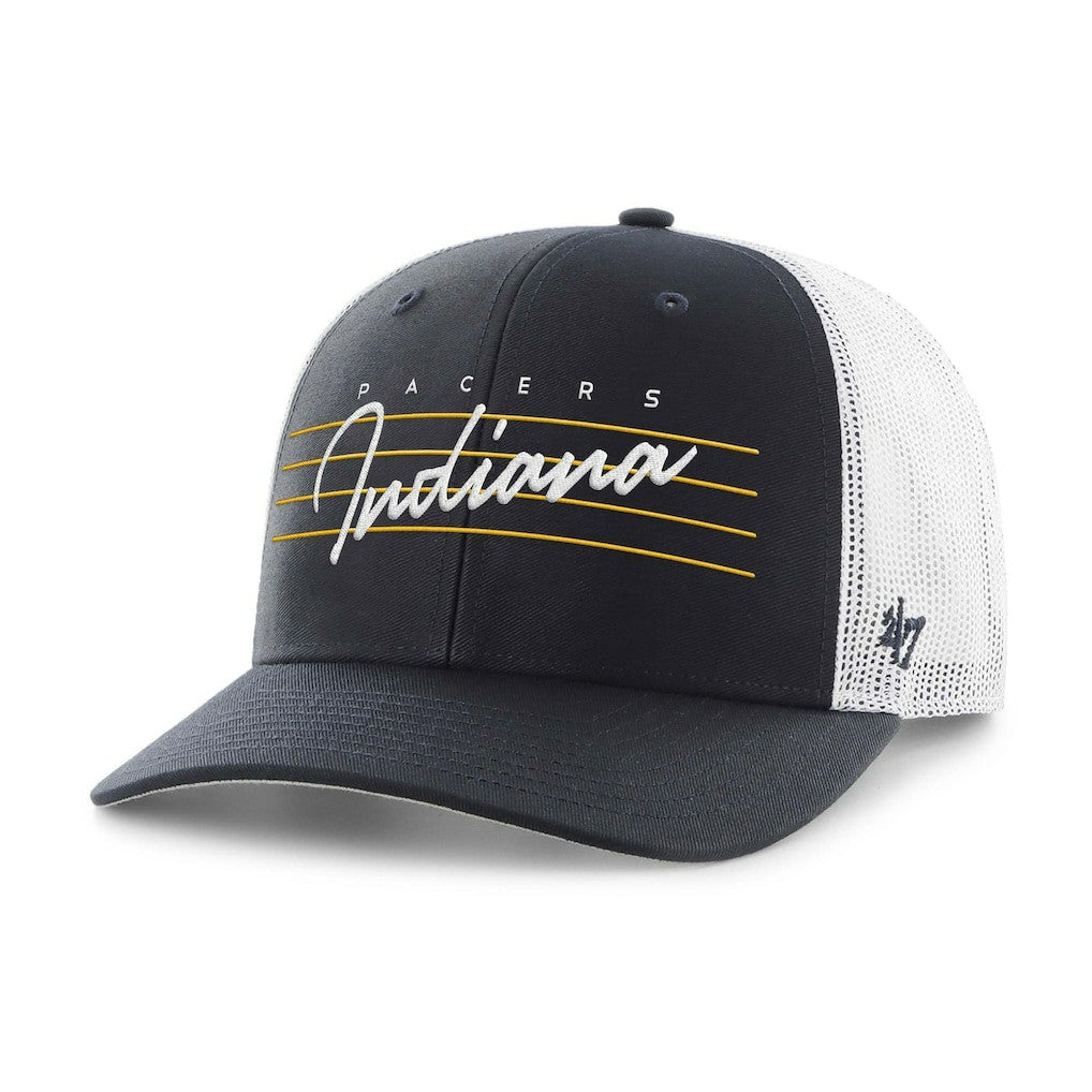 47 brand - Indiana Pacers '47 Downburst Trucker Adjustable Hat - Navy