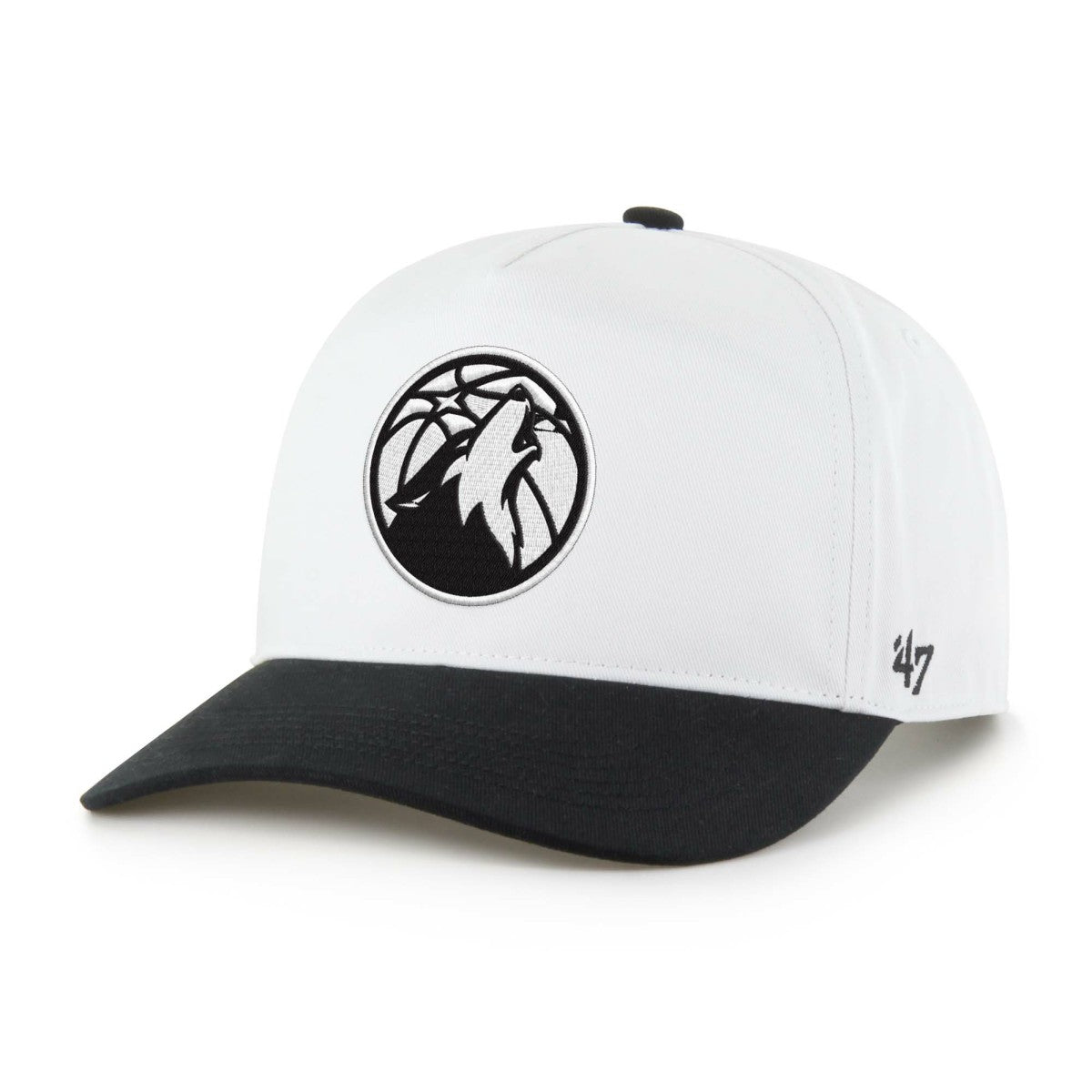 47 brand - Minnesota Timberwolves '47 Black & White Hitch Adjustable Hat