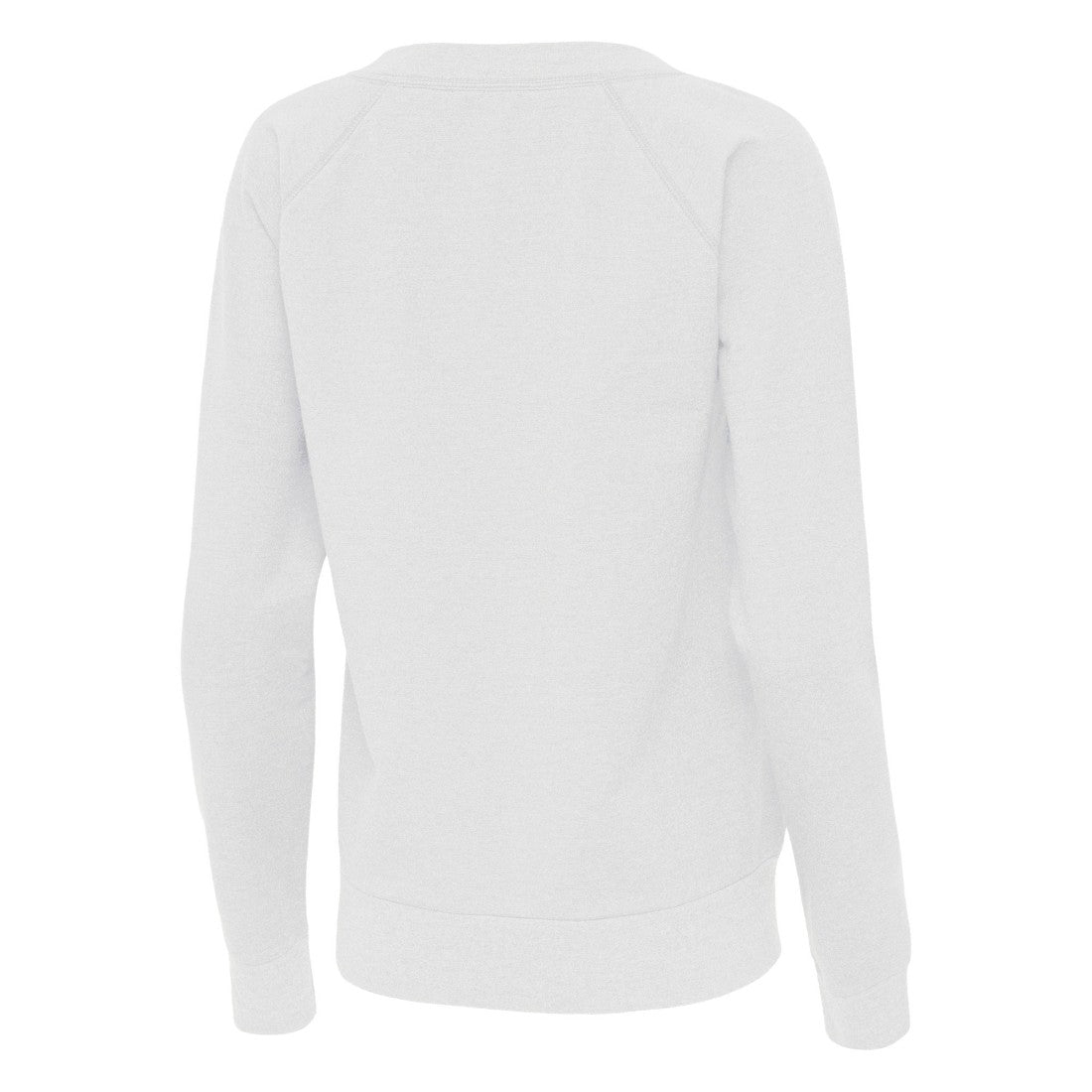 New York Giants Antigua Women's Varsity Tri-Blend V-Neck Long Sleeve T-Shirt Heather Gray - NFL