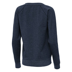 Dallas Cowboys Antigua Women's Varsity Tri-Blend V-Neck Long Sleeve T-Shirt Heather Navy - NFL