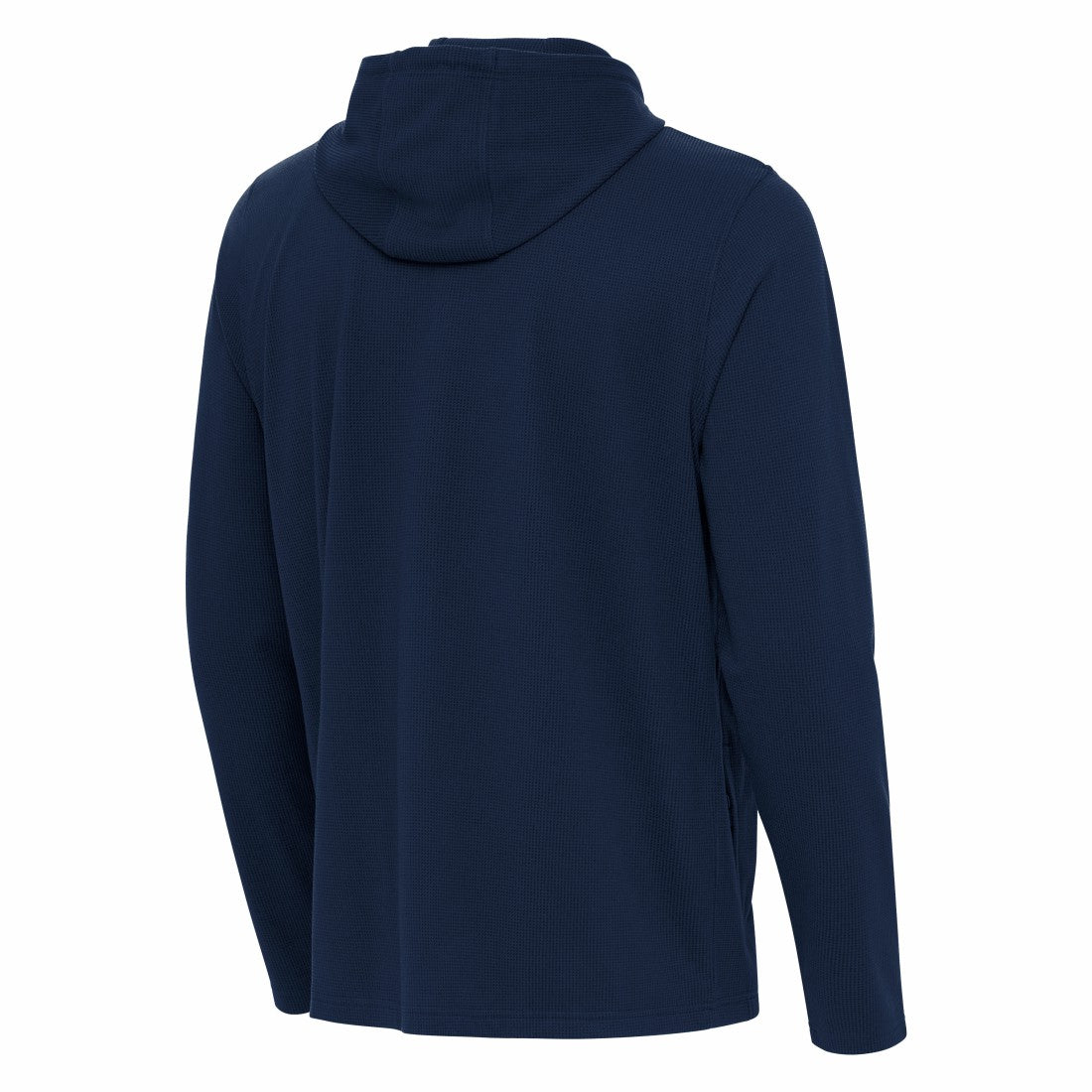 Houston Texans Antigua Connected Quarter-Zip Pullover Hoodie Navy - NFL