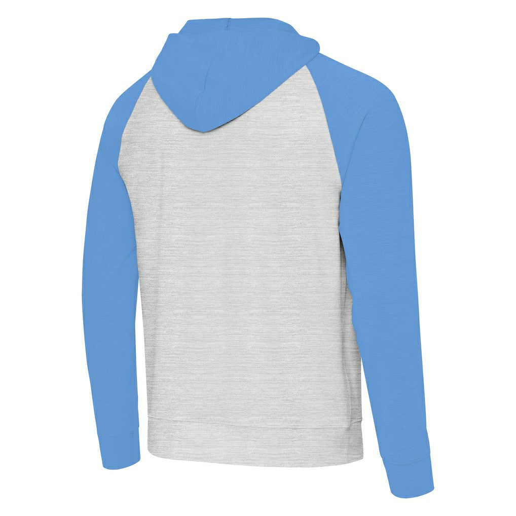 Los Angeles Chargers Antigua Urgent Pullover Hoodie Powder Blue/Gray - NFL