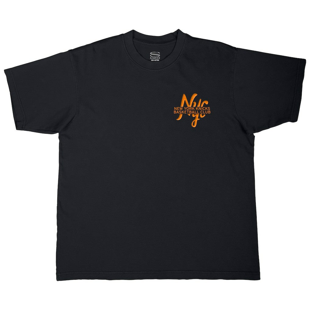 NBA - New York Knicks Stadium Essentials Unisex Oversized Forever NYC T-Shirt - Black