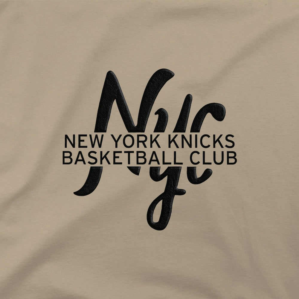 NBA - New York Knicks Stadium Essentials Oversized Forever T-Shirt - Tan