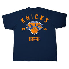 NBA - New York Knicks Stadium Essentials Get Back Heavyweight Urban T-Shirt - Navy