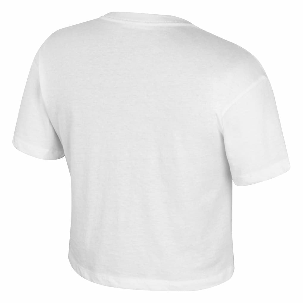 NBA - New York Knicks Stadium Essentials Cropped Third Quarter T-Shirt - White