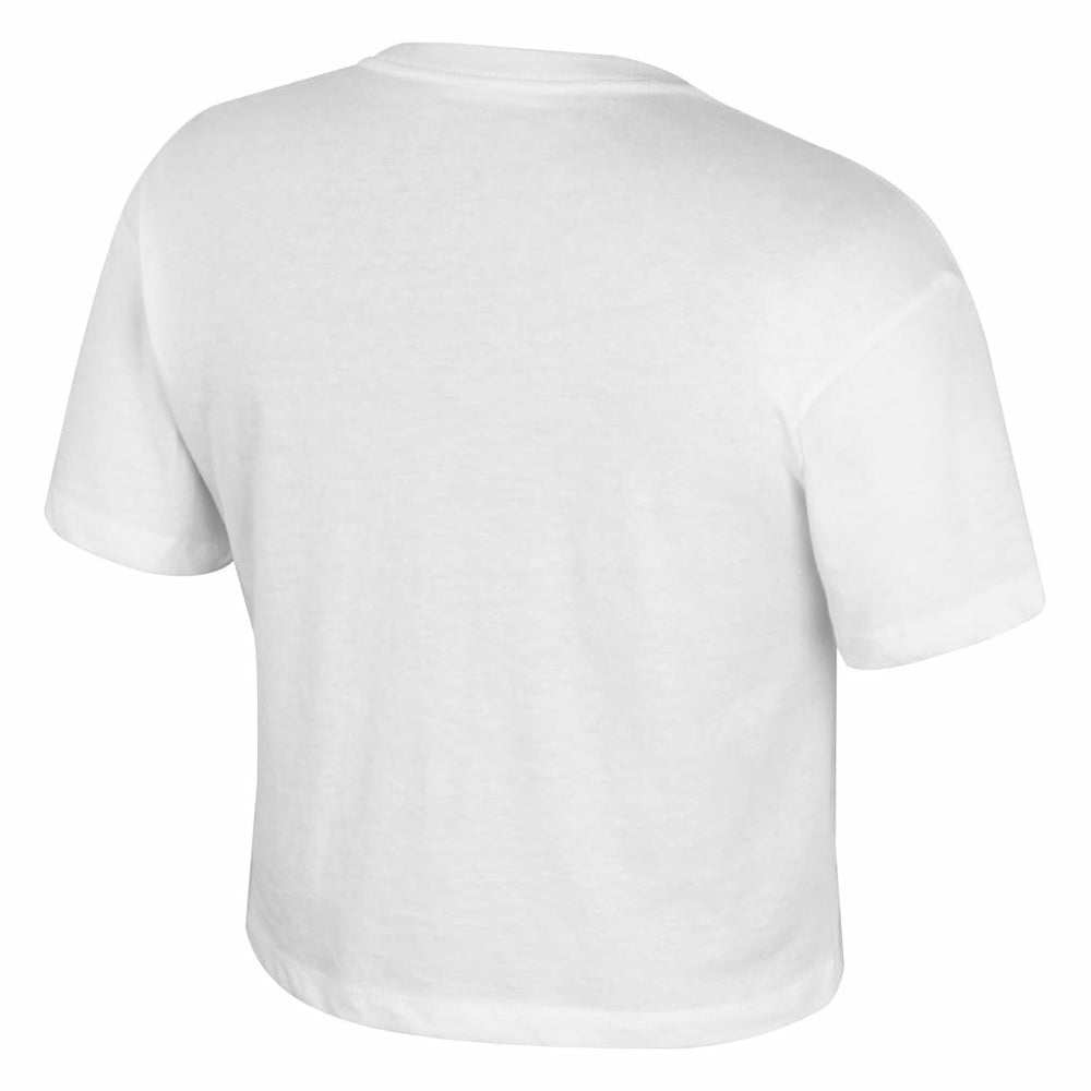 NBA - New York Knicks Stadium Essentials Cropped Third Quarter T-Shirt - White