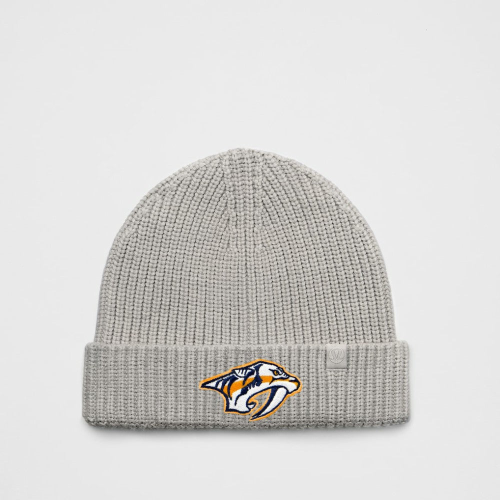 Nashville Predators - lululemon Unisex Close-Fit Wool-Blend Ribbed Beanie Heathered Gull Grey