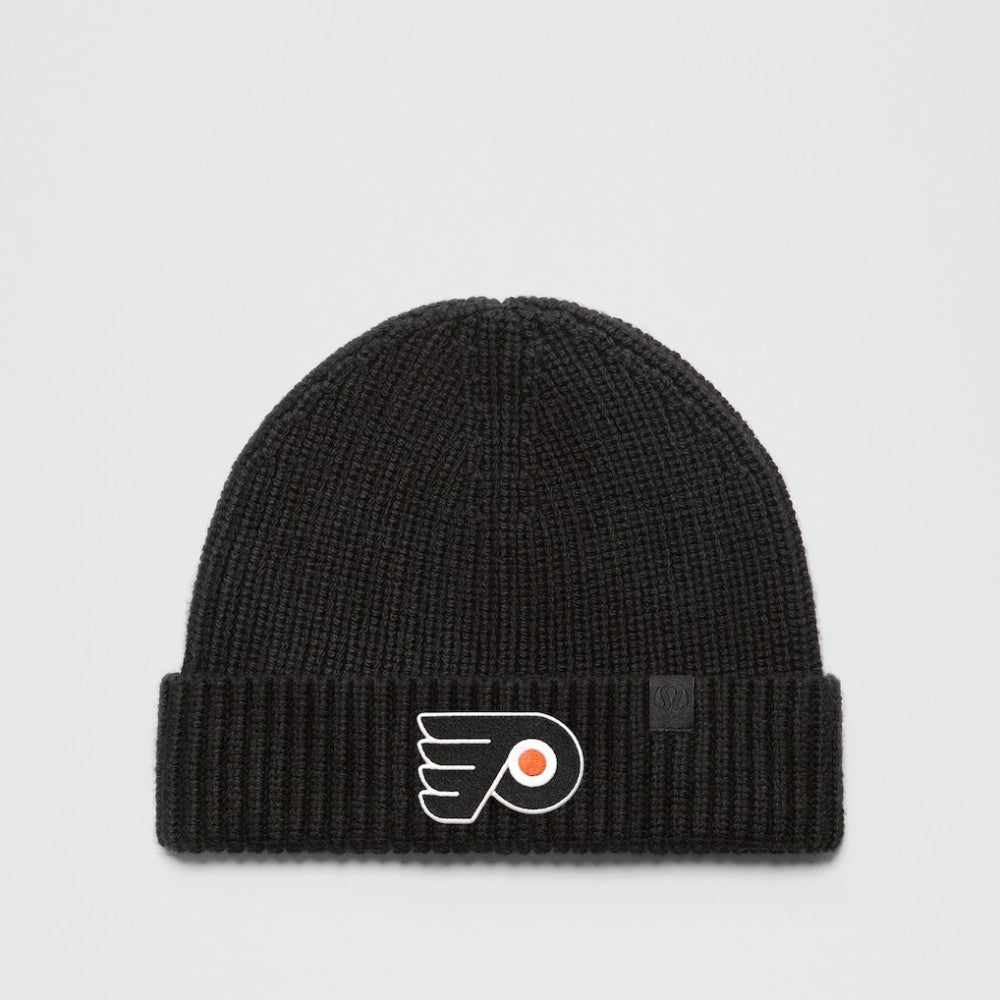 Philadelphia Flyers - lululemon Unisex Close-Fit Wool-Blend Ribbed Beanie Black