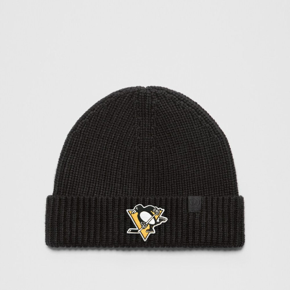 Pittsburgh Penguins lululemon Unisex Close-Fit Wool-Blend Ribbed Beanie Black