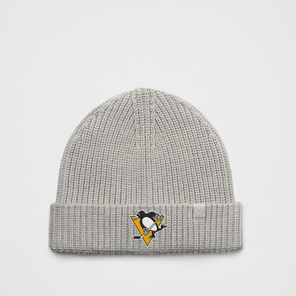 Pittsburgh Penguins lululemon Unisex Close-Fit Wool-Blend Ribbed Beanie Heathered Gull Grey