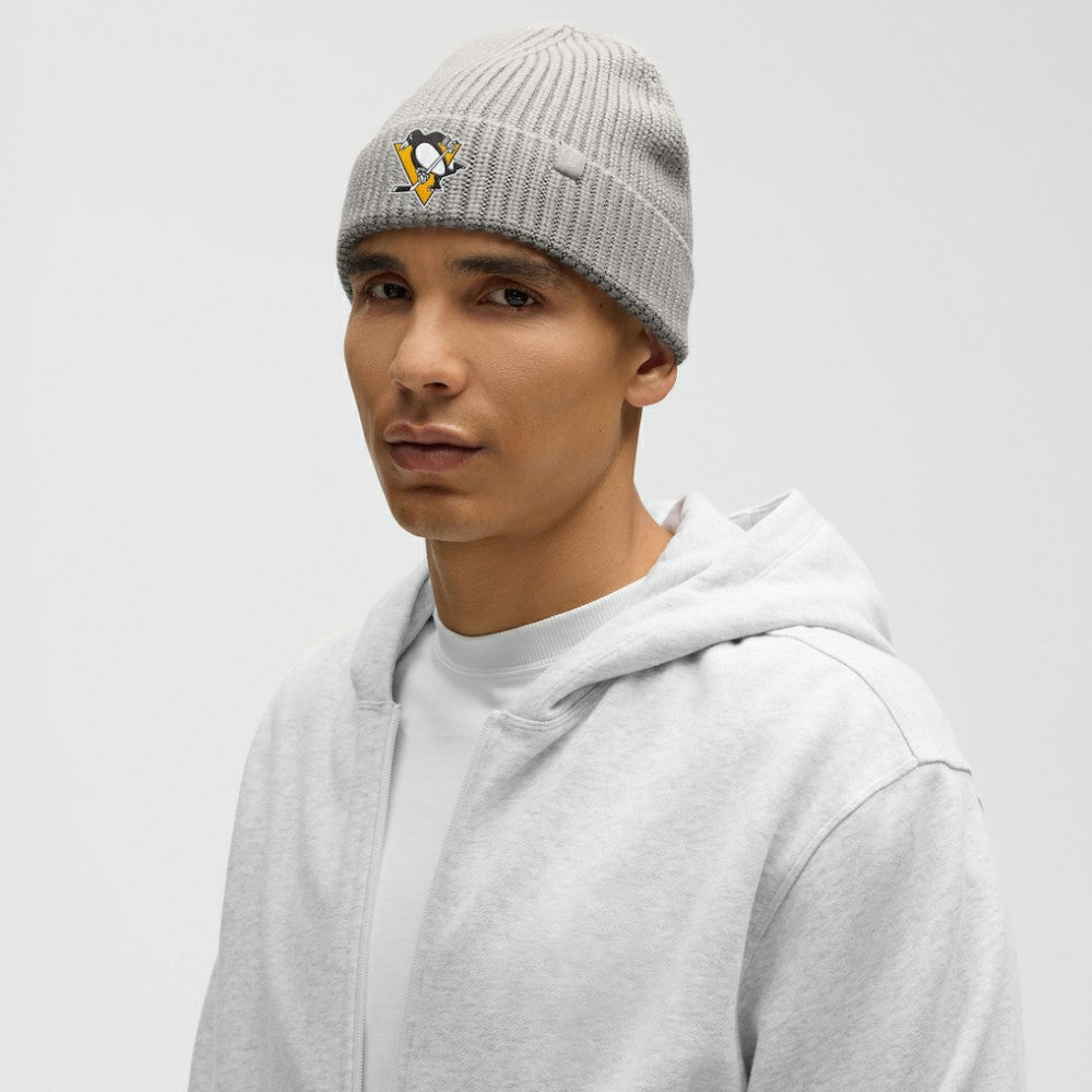 Pittsburgh Penguins lululemon Unisex Close-Fit Wool-Blend Ribbed Beanie Heathered Gull Grey