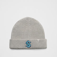 Seattle Kraken lululemon Unisex Close-Fit Wool-Blend Ribbed Beanie Heathered Gull Grey