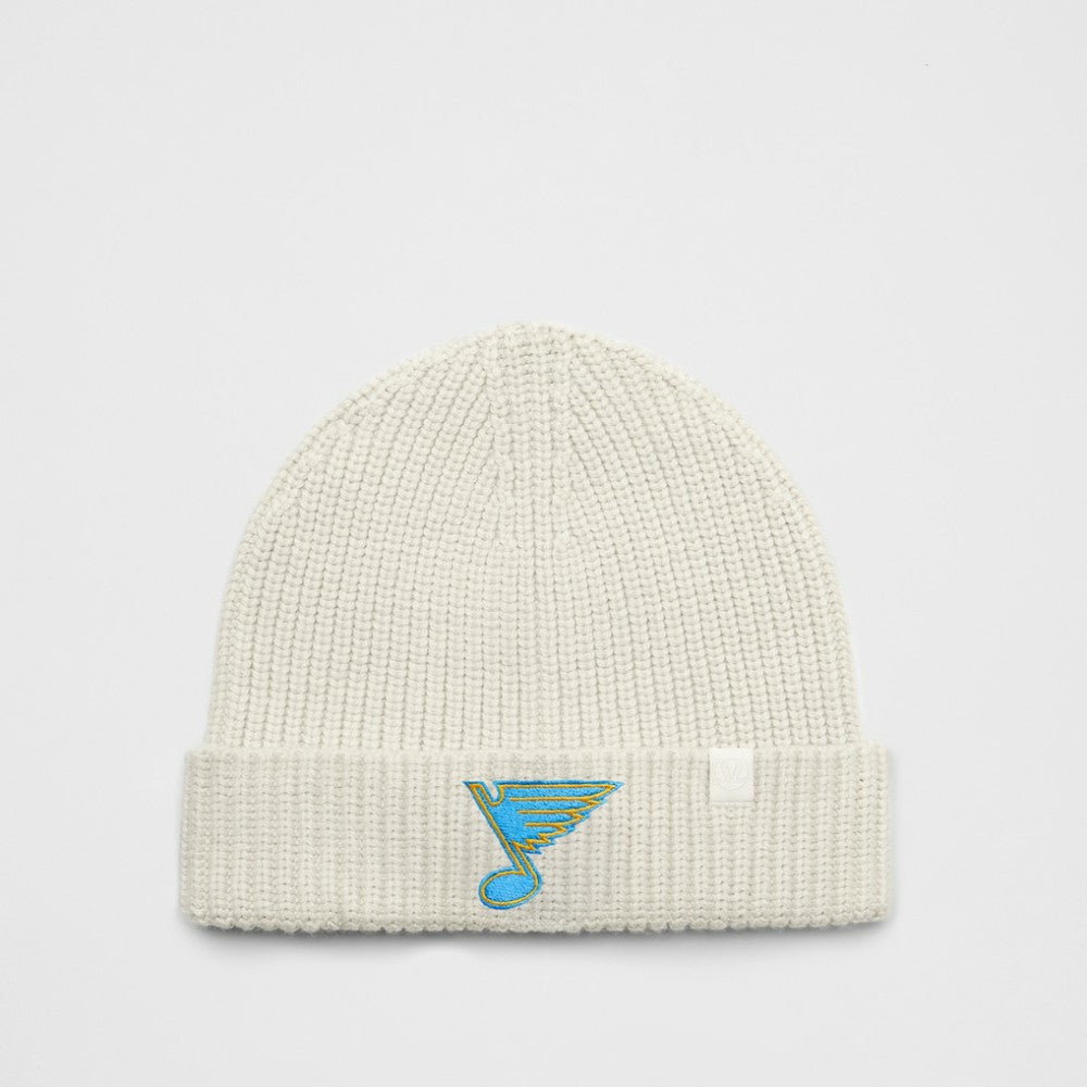 St. Louis Blues - lululemon Unisex Close-Fit Wool-Blend Ribbed Beanie Heathered Bone