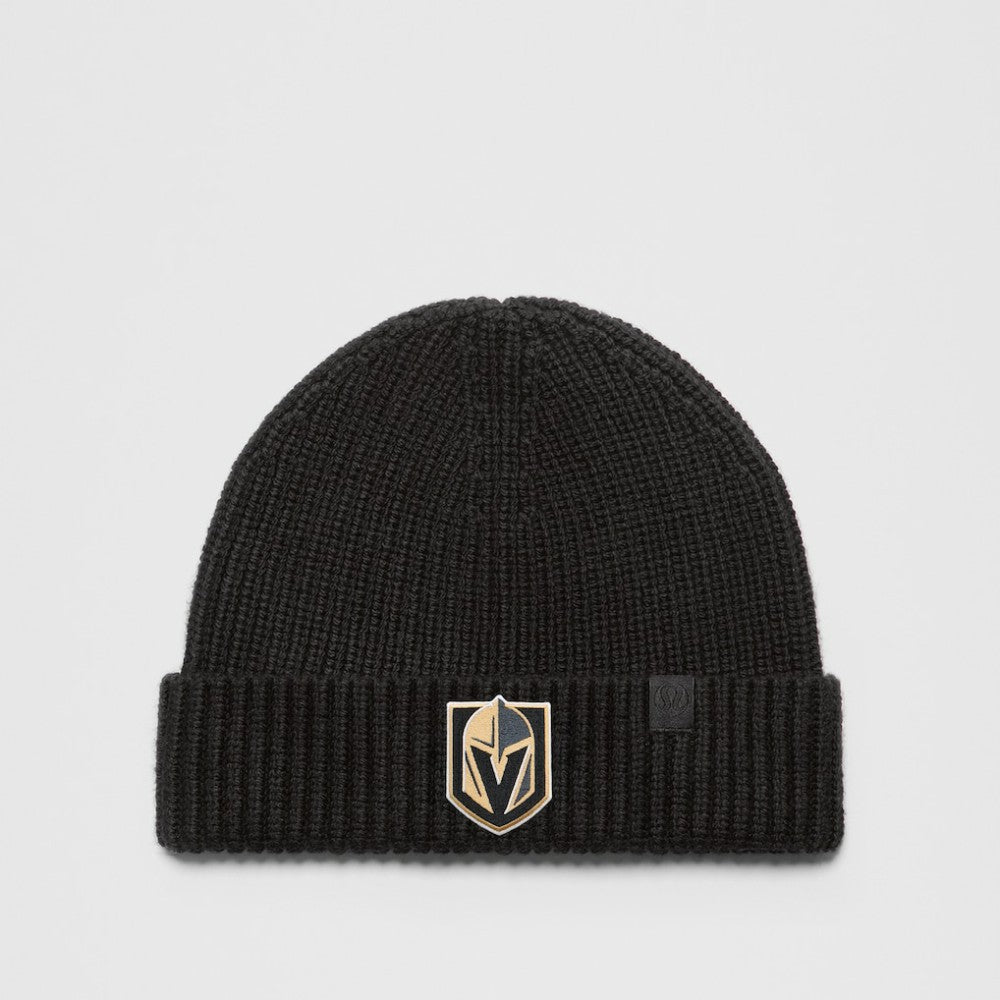 Vegas Golden Knights lululemon Unisex Close-Fit Wool-Blend Ribbed Beanie Black