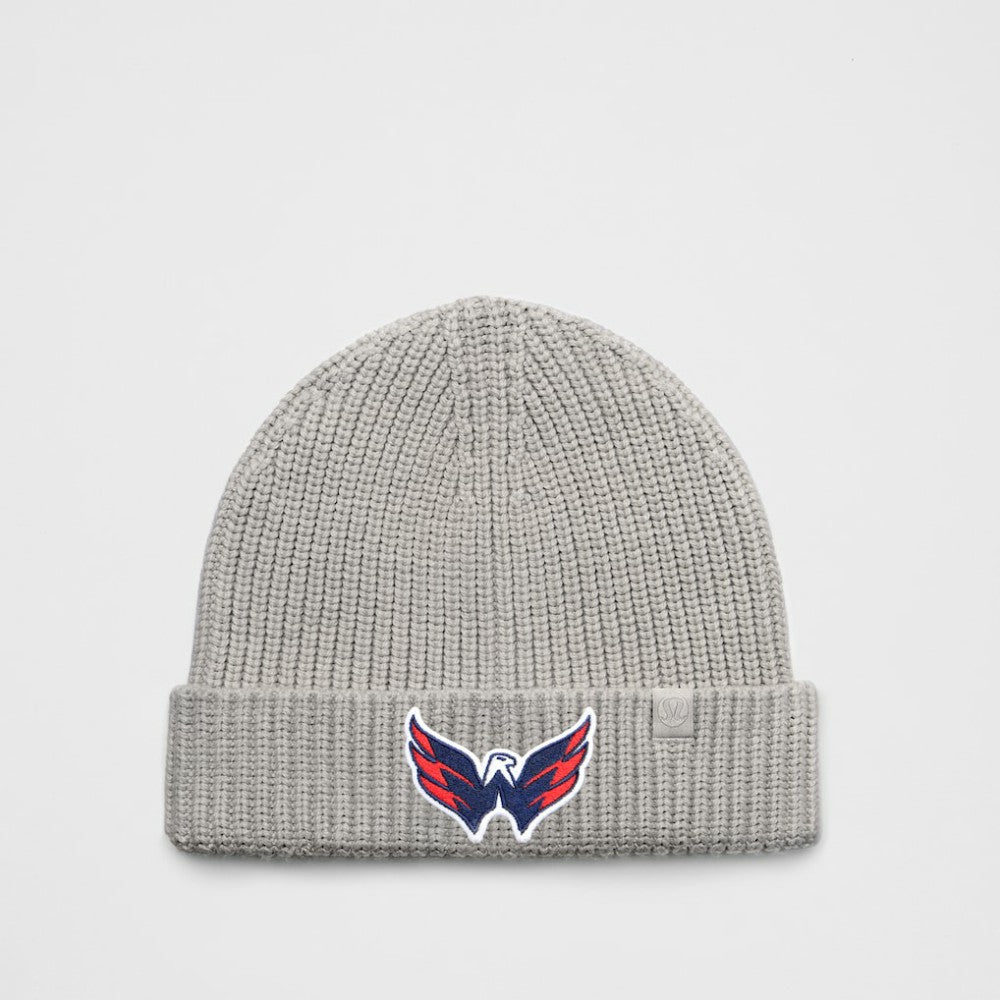 Washington Capitals lululemon Unisex Close-Fit Wool-Blend Ribbed Beanie Heathered Gull Grey