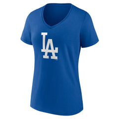 Shohei Ohtani Los Angeles Dodgers Women's Player Name & Number V-Neck T-Shirt Lifestyle