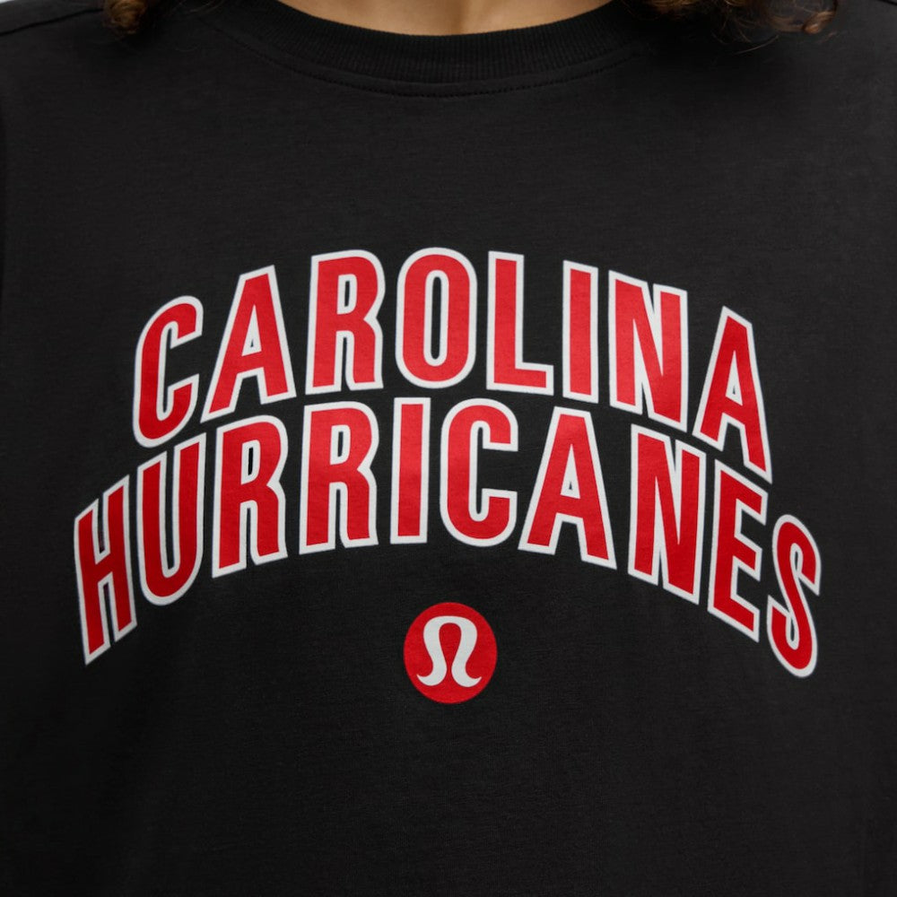 Carolina Hurricanes - lululemon Women's All Yours Organic Cotton T-Shirt Black
