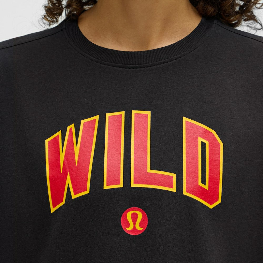 Minnesota Wild - lululemon Women's All Yours Organic Cotton T-Shirt Black