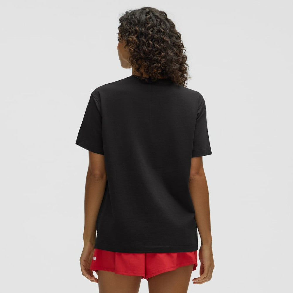 New Jersey Devils - lululemon Women's All Yours Organic Cotton T-Shirt Black