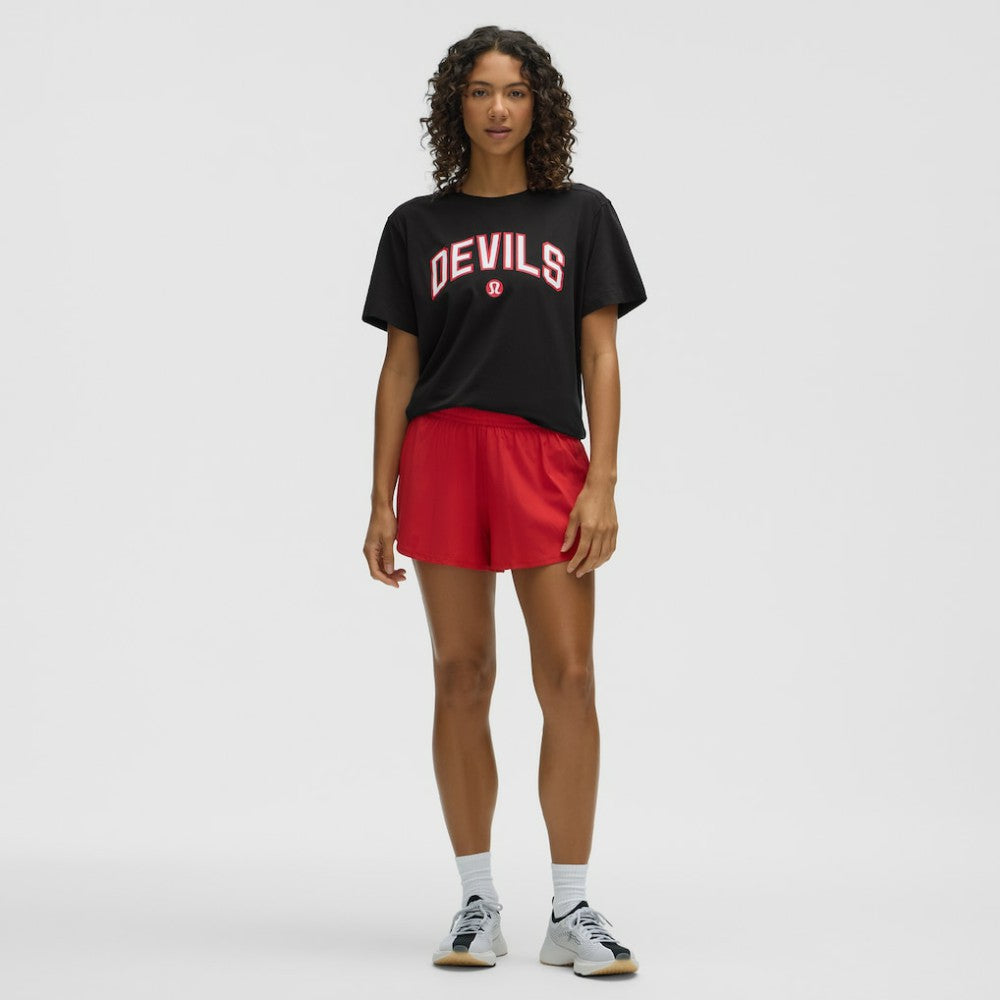 New Jersey Devils - lululemon Women's All Yours Organic Cotton T-Shirt Black