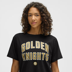 Vegas Golden Knights lululemon Women's All Yours Organic Cotton T-Shirt Black