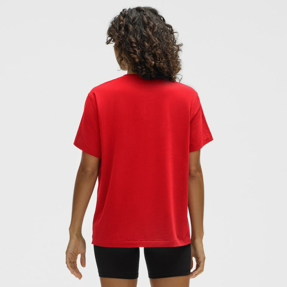 Detroit Red Wings - lululemon Women's All Yours Organic Cotton T-Shirt True Red
