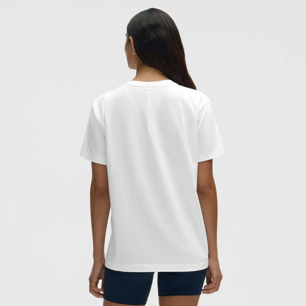 New York Islanders - lululemon Women's All Yours Organic Cotton T-Shirt White