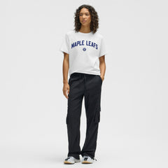 Toronto Maple Leafs - lululemon Women's All Yours Organic Cotton T-Shirt White