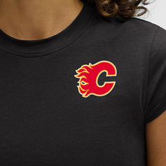 Calgary Flames - lululemon Women's Cates T-Shirt Black