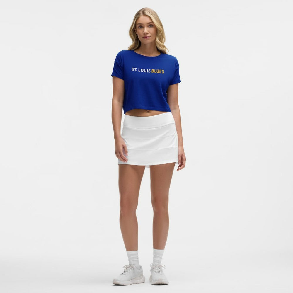 St. Louis Blues - lululemon Women's Cates T-Shirt College Cobalt